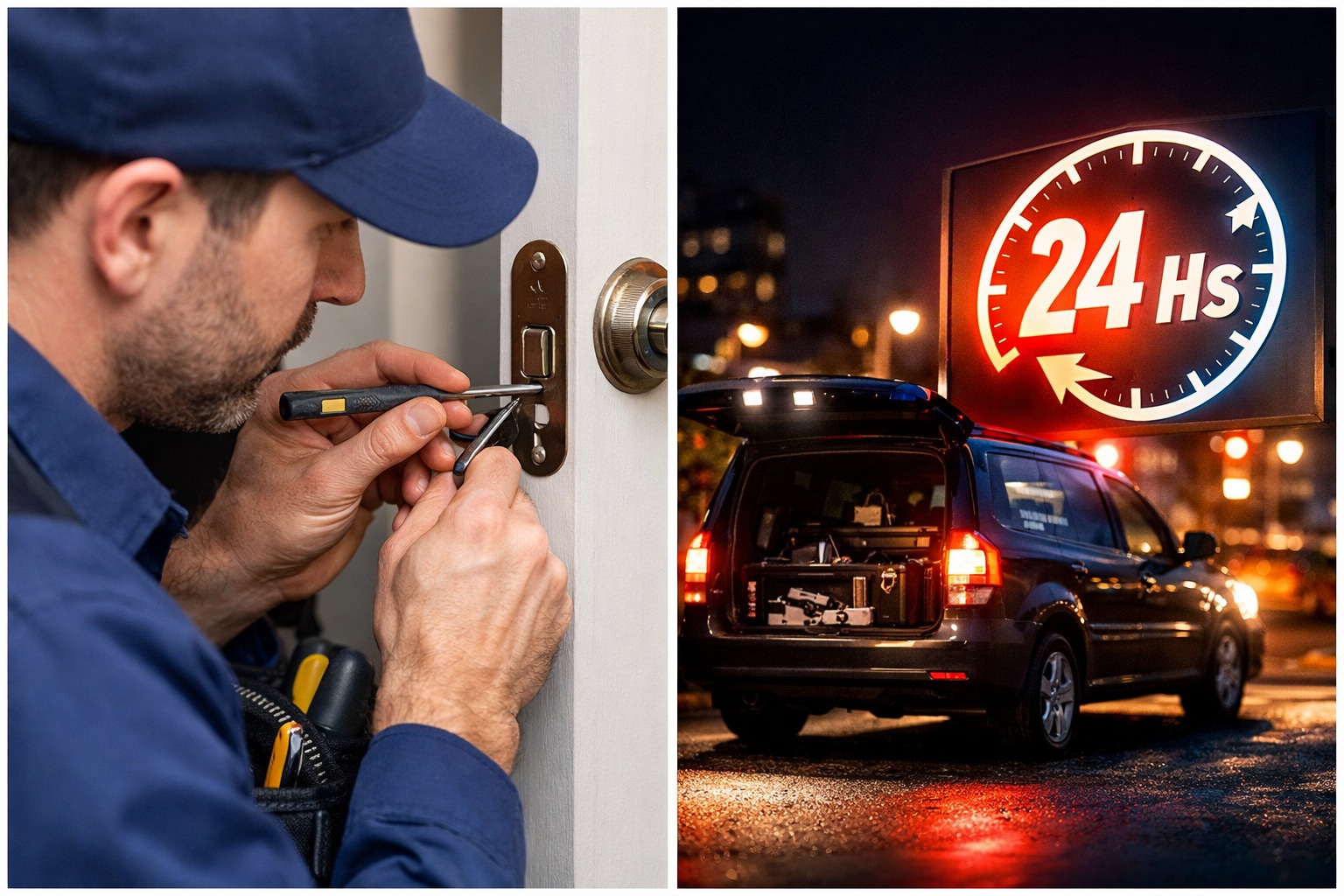 Servicio de cerrajería urgente
